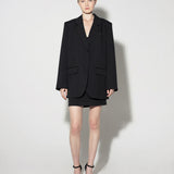 BALE BLACK OVERSIZED BLAZER