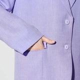 BALE LILAC OVERSIZED BLAZER