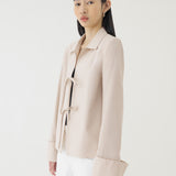 🌳 LINEN RIBBON OUTER IN BEIGE