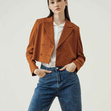 QUINN CROP BLAZER