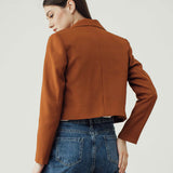 QUINN CROP BLAZER