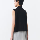 BOXY TULLE VEST