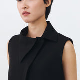 BOXY TULLE VEST