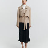 HALE COAT IN TAN