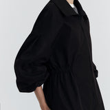 HIGH NECK BLACK JACKET