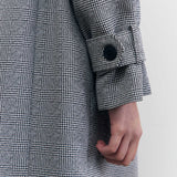 HOLMES LONG COAT IN HOUNDSTOOTH