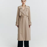 HOLMES LONG COAT IN TAN