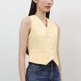 JILL BUTTER VEST
