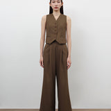JILL PECAN VEST