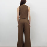 JILL PECAN VEST