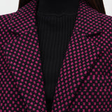 MAGENTA OVERSIZED BLAZER