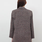 MERLOT OVERSIZED BLAZER