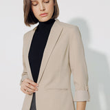 NAT CREAM BLAZER