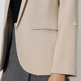 NAT CREAM BLAZER