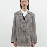 OLSON CHOCO OVERSIZED BLAZER
