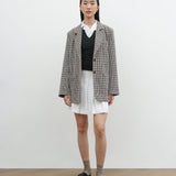 OLSON CHOCO OVERSIZED BLAZER