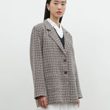 OLSON CHOCO OVERSIZED BLAZER