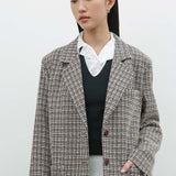 OLSON CHOCO OVERSIZED BLAZER
