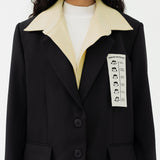 BLZR.ID X PEANUTS FEELING BLACK BLAZER