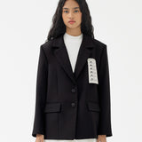 BLZR.ID X PEANUTS FEELING BLACK BLAZER