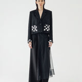 SIDIK JARI – CHESS SEQUIN BLAZER