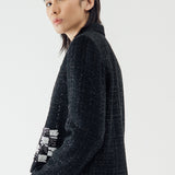 SIDIK JARI – CHESS SEQUIN BLAZER