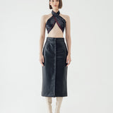 SIDIK JARI – LEATHER SKIRT