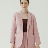 ELEVATED VIE POWDER PINK BLAZER