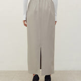 JI LONG SKIRT IN LIGHT BEIGE