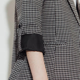 KHLOE CHECKED BLAZER