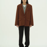 WYATT PECAN OVERSIZED BLAZER