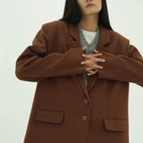 WYATT PECAN OVERSIZED BLAZER
