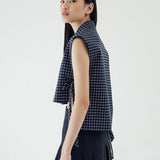 SIDIK JARI – ASYMMETRICAL TIED VEST