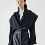 SIDIK JARI – FOLDED BLAZER