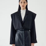 SIDIK JARI – FOLDED BLAZER