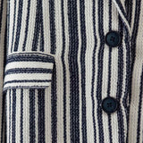 SIDIK JARI – STRIPE OVERSIZED BLAZER