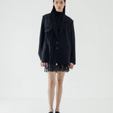 SIDIK JARI – TULLE OVERSIZED BLAZER
