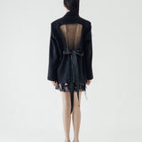 SIDIK JARI – TULLE OVERSIZED BLAZER