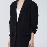 WATSON BLACK OVERSIZED BLAZER