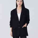 WATSON BLACK OVERSIZED BLAZER