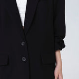 WATSON BLACK OVERSIZED BLAZER
