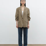 WATSON PEANUT OVERSIZED BLAZER