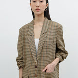 WATSON PEANUT OVERSIZED BLAZER