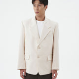 BASIC BONE OVERSIZED BLAZER