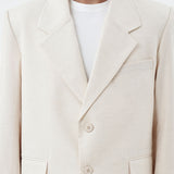 BASIC BONE OVERSIZED BLAZER