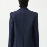 BASIC DENIM OVERSIZED BLAZER
