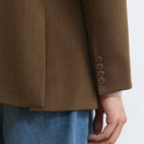BASIC PECAN SLIM FIT BLAZER