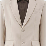 BASIC BEIGE SLIM FIT BLAZER