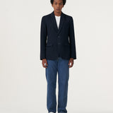 BASIC NAVY SLIM FIT BLAZER