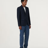 BASIC NAVY SLIM FIT BLAZER